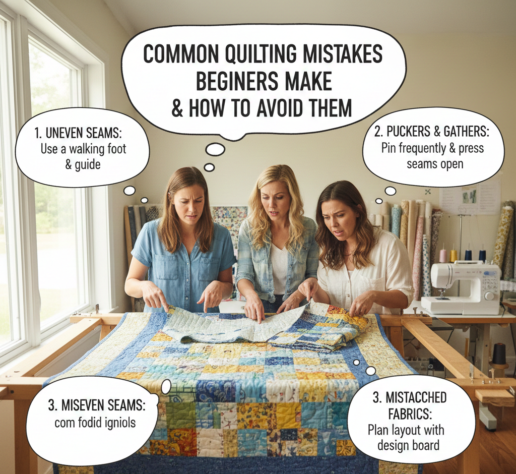 Common Quilting Mistakes Beginners Make