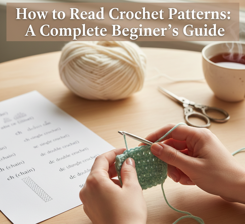 How to Read Crochet Patterns A Complete Beginner’s Guide