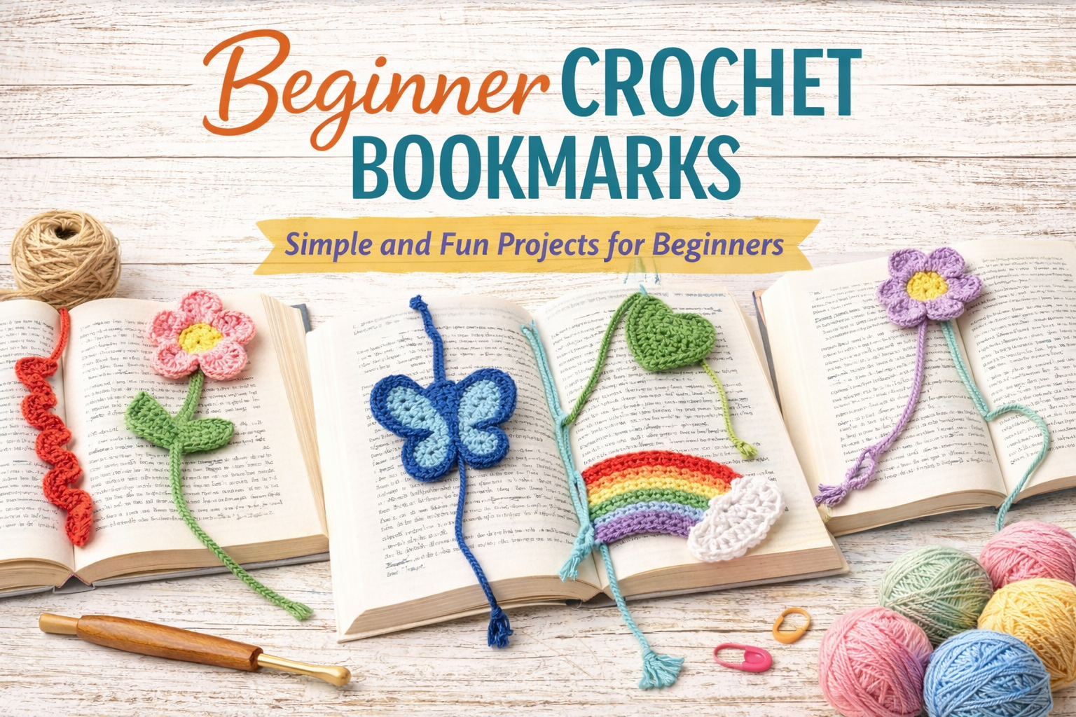 beginner-crochet-bookmarks