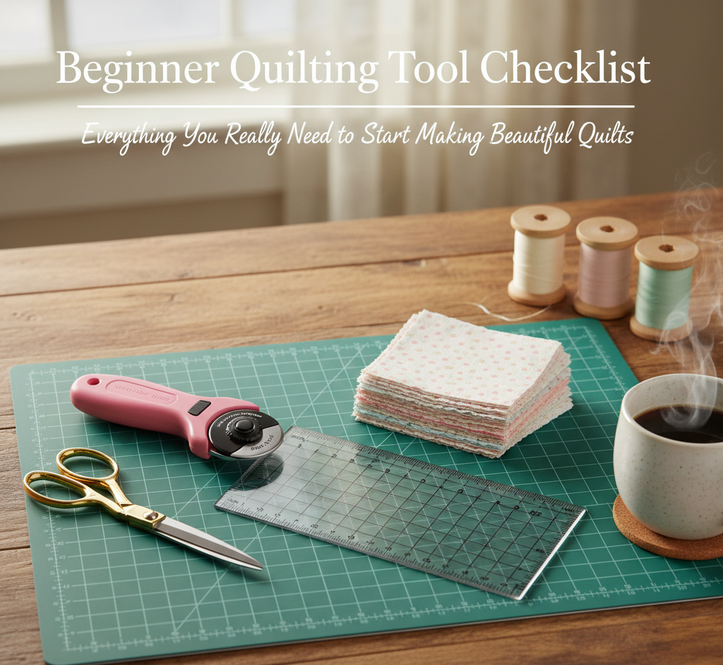 Beginner Quilting Tool Checklist Everything You Really Need to Start Making Beautiful Quilts